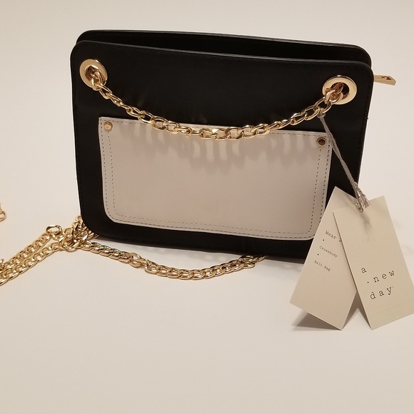 a new day Handbags - Chain Convertible Crossbody Bag - A New Day